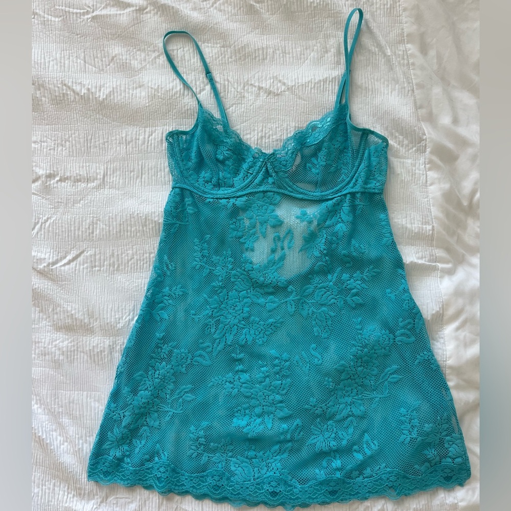 Vintage Victoria’s secret sheer slip dress size M